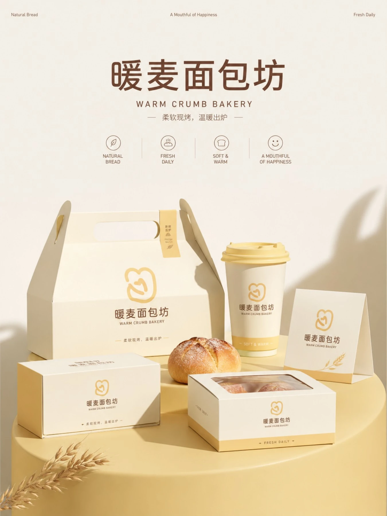 暖麦面包坊